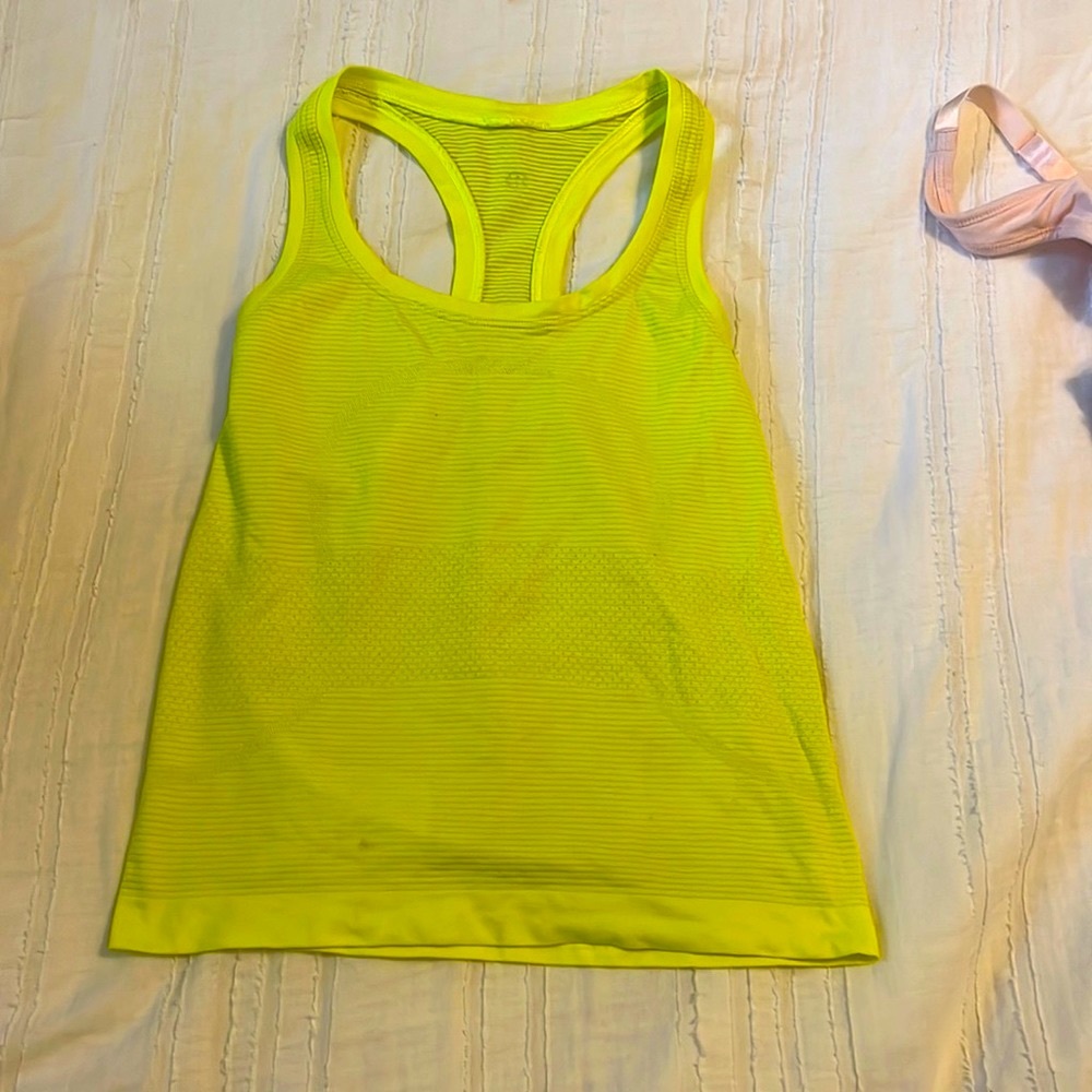 Lululemon Swiftly Tech Tank Top Highlight Yellow - image 1